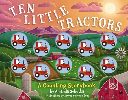 Board book Ten Little Tractors: A Counting Storybook Book