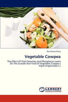 Paperback Vegetable Cowpea Book