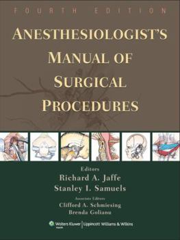 Hardcover Anesthesiologist's Manual of Surgical Procedures Book