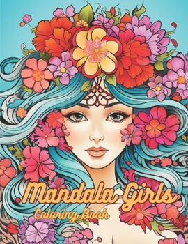 Paperback Mandala Girls Coloring book [Spanish] Book