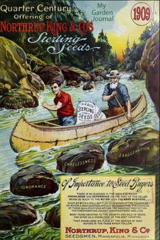 My Garden Journal: Garden Journal with Vintage American Seed Catalog Cover, 6x9 100 lined pages, great for garden notes.