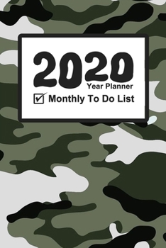My To Do List - Year Planner 2020!: New Years Resolution - Monthly Planner 2020
