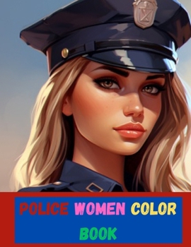 Paperback Police Women Color Book