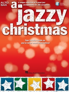 Paperback A Jazzy Christmas for Alto Sax - Book/Online Audio [With CD (Audio)] Book