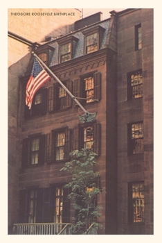 Paperback Vintage Journal Brownstone Building Book