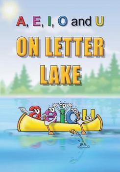 Paperback A, E, I, O and U On Letter Lake Book