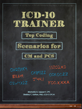 Paperback ICD-10 Trainer: Top Coding Scenarios for CM and PCs Book