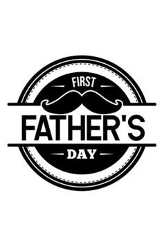 Paperback First Fathers Day: 6x9 120 pages dot grid - Your personal Diary Book
