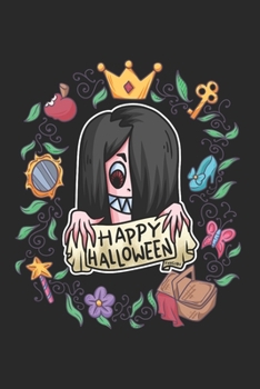 Funny Halloween Notebook: Graph Paper Journal 6x9 - 120 Pages