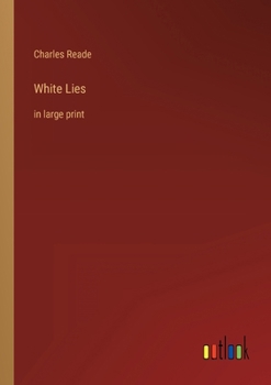 Paperback White Lies: in large print Book