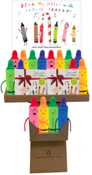 Green Is for Christmas/Crayons Christmas 16c FD W Plush PWP