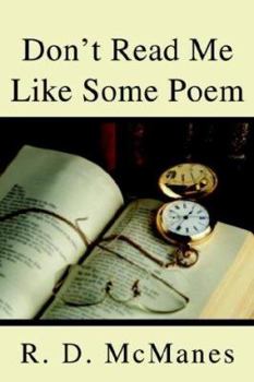 Paperback Don't Read Me Like Some Poem Book