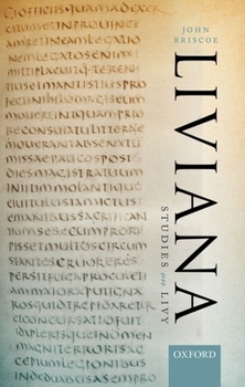 Hardcover Liviana: Studies on Livy Book