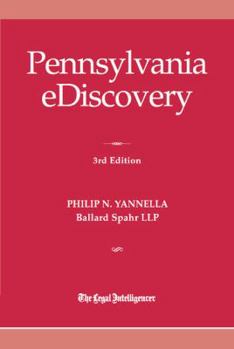 Paperback Pennsylvania eDiscovery 3rd Edition Book