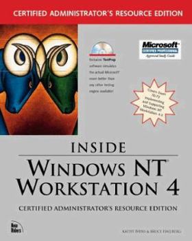 Hardcover Inside Windows NT Workstation 4 Book