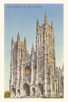 Paperback Vintage Journal St. John the Divine Cathedral, New York City Book