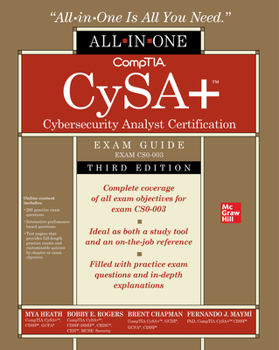 Paperback Comptia Cysa+ Cybersecurity Analyst Certification All-In-One Exam Guide, Second Edition (Exam Cs0-002) Book