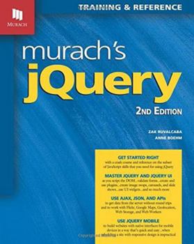 Paperback Murach's jQuery Book