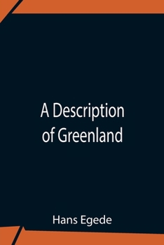 Paperback A Description Of Greenland Book