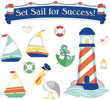 Wall Chart S.S. Discover Set Sail for Success! Bulletin Board Set Book