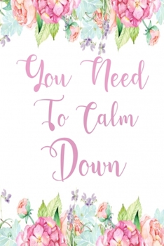 Paperback You Need To Calm Down: Taylor Swift: Journal 120 Pages, 6" x 9" Inches, Matte Cover. Book