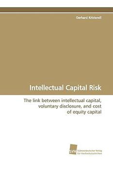 Paperback Intellectual Capital Risk Book
