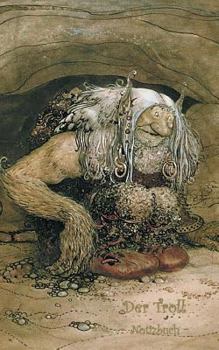 Der Troll - Notizbuch (Trolle und Goblins): Notebook, Fantasy, Fantasie, Fee, Märchen, Saga, Sage, nordisch, Elfen, verzaubert, Zauber, Meerjungfrau,