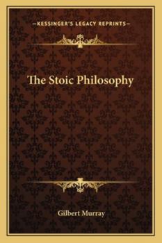 Paperback The Stoic Philosophy Book