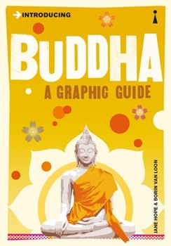 Paperback Introducing Buddha: A Graphic Guide Book