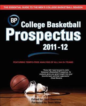 Paperback College Basketball Prospectus 2011-12 Book