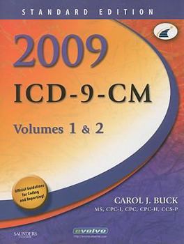 Paperback 2009 ICD-9-CM, Volumes 1 & 2: Standard Edition Book