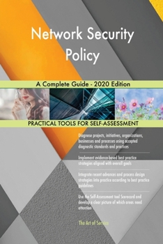 Paperback Network Security Policy A Complete Guide - 2020 Edition Book