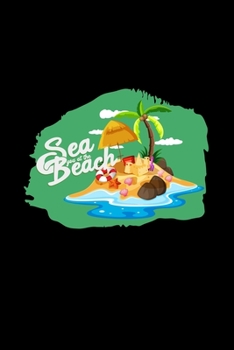 Sea you at the beach: 6x9 sandcastle | lined | ruled paper | notebook | notes