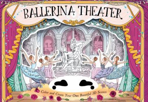 Board book Ballerina Theater: Color and Create Your Own Beautiful 3D Scenes Book