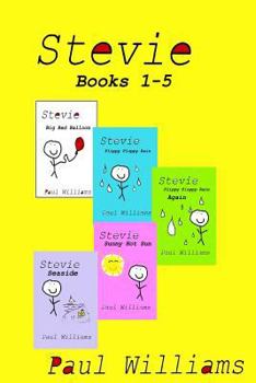 Paperback Stevie - Series 1 - Books 1-5: Vol 1 - 5. Big Red Balloon, Plippy Ploppy Rain, P: DrinkyDink Rhymes Book