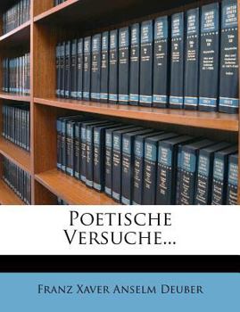 Paperback Poetische Versuche... [German] Book