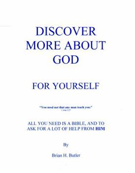 Paperback Discover More about God: For Yourself Book