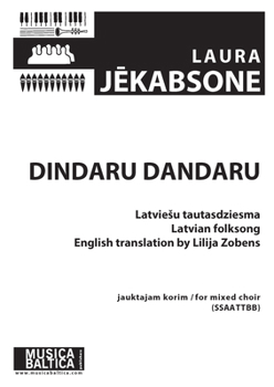 Paperback Dindaru Dandaru (Latvian Folksong): For Ssaattbb Choir, Choral Octavo Book