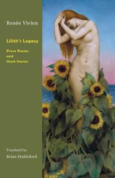 Paperback Lilith's Legacy: Prose Poems and Short Stories Book