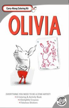 Olivia Carry-Along Coloring Kit - Book  of the Olivia