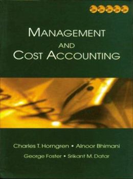 Hardcover Management and Cost Accounting Book