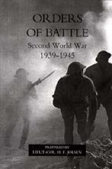 Paperback Orders of Battle: Second World War 1939-45 Book