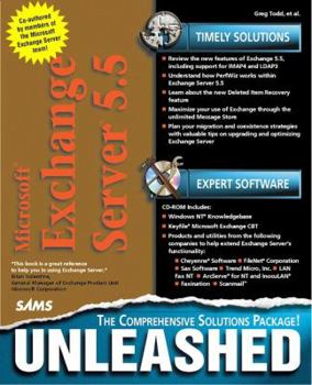 Paperback Microsoft Exchange Server 5.5 Unleashed Book