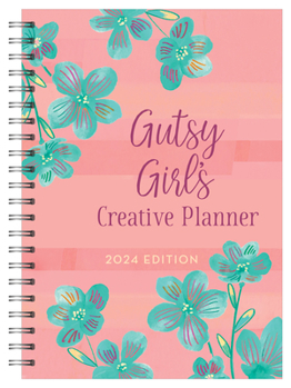 Spiral-bound 2024 Gutsy Girl's Creative Planner Book