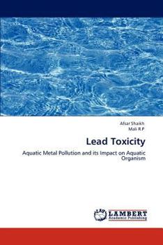 Paperback Lead Toxicity Book