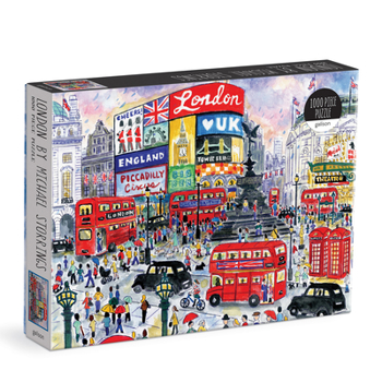 Board Game London by Michael Storrings 1000 PC Puzzle Book