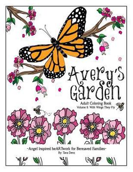 Paperback Avery's Garden: Adult Coloring Book