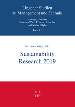 Paperback Sustainability Research 2019 Book