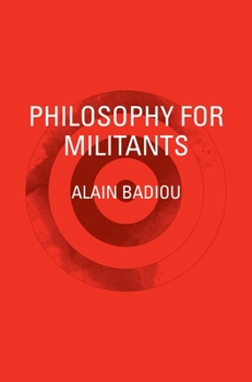 Paperback Philosophy for Militants Book