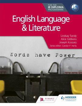 Paperback English Language and Literature for the Ib Diploma: Hodder Education Group Book